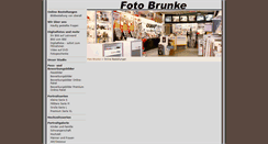 Desktop Screenshot of fotobrunke.de
